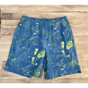The North Face Men's Sz S Wander Shorts Blue Green‎ Lightweight Dry Hike Pockets